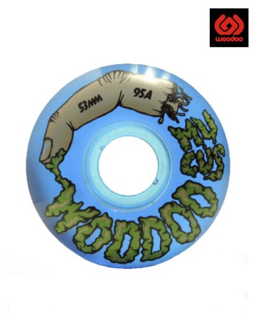Ruedas
Woodoo Mucus Crystal Blue 53mm