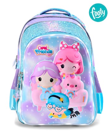 Mochila
Footy Cool Friends Multi Termoformada 3D Lila
