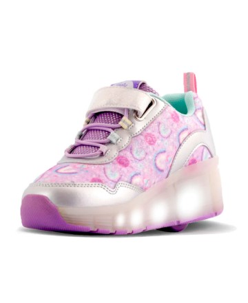 Zapatillas
Footy Roller Arcoiris Con Luz