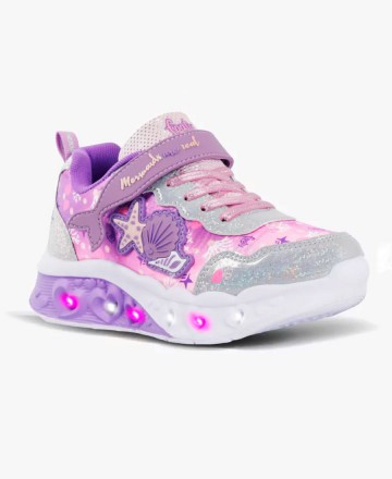 Zapatillas
Footy Mermaid Lila Con Luz