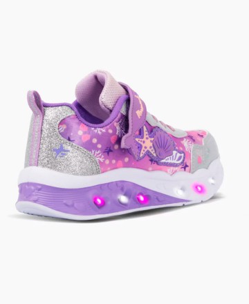 Zapatillas
Footy Mermaid Lila Con Luz