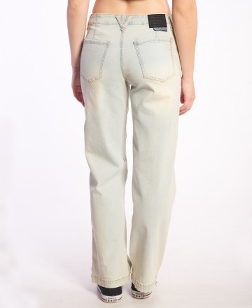 Jean 
Volcom Low Rise Wide Leg