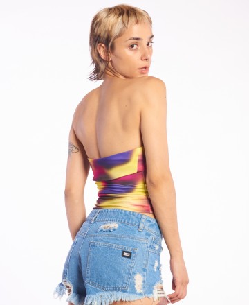 Top
Isabel La Cat�lica Strapless Print