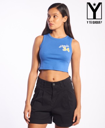 Musculosa
Y T� Quique? Ribb Crop Jam