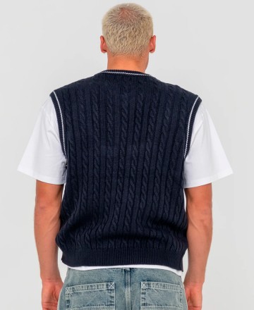 Sweater
Rusty Neff V Ribbed Cable Knit