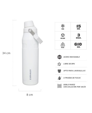 Botella 
Stanley Iceflow Aerolight 1 1 L