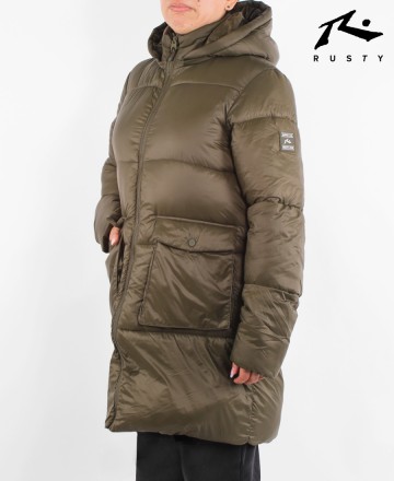 Campera 
Rusty Puffer Long Essentials