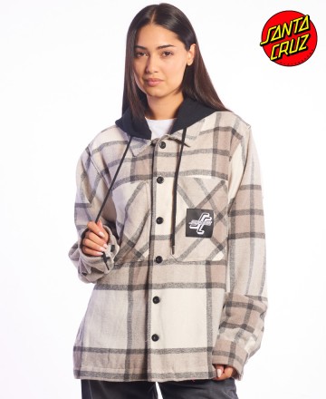 Camisaco 
Santa Cruz MFG Dot Plaid