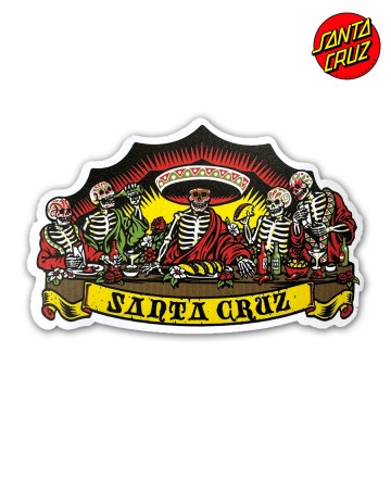 Sticker 
Santa Cruz Guzman Dead Diners Decal