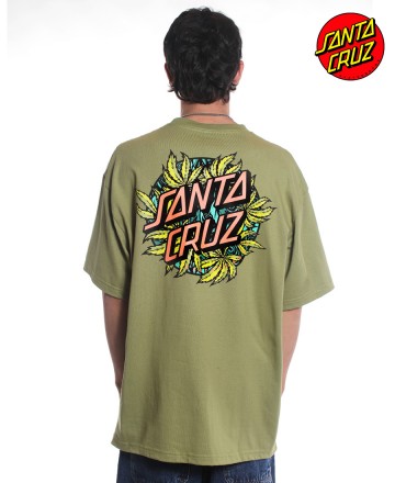 Remera 
Santa Cruz Weed Dot Stripes