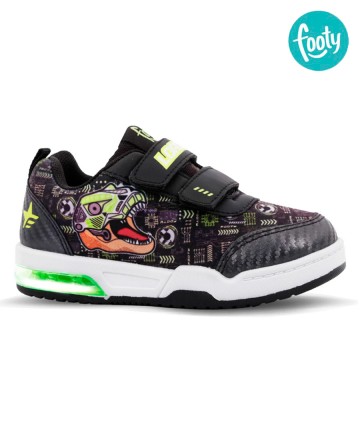 Zapatillas 
Footy Plus Dino Transformer Con Luz