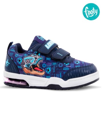 Zapatillas 
Footy Plus Dino Transformer Con Luz