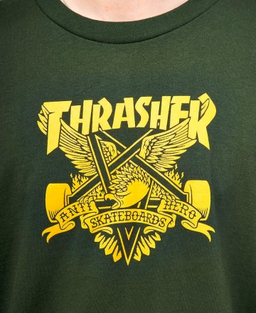 Remera 
Thrasher Anti-Hero Eaglegram