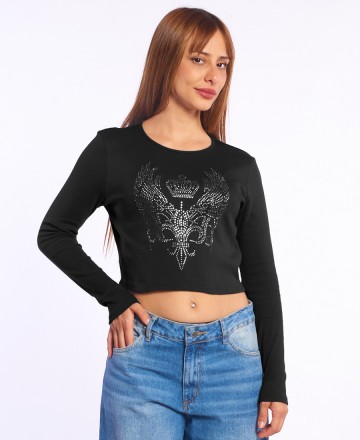 Remera
Isabel La Cat�lica Crop Strass