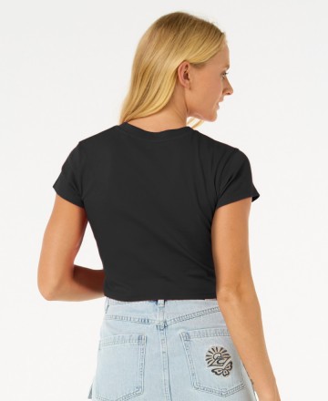 Remera 
Rip Curl Baby Plain Rib
