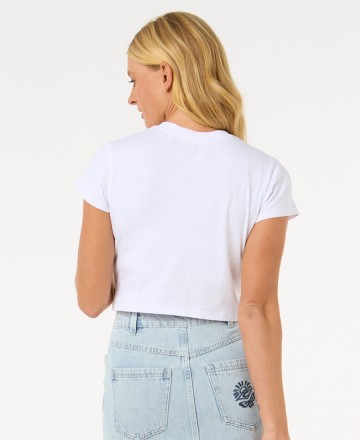 Remera 
Rip Curl Baby Plain Rib