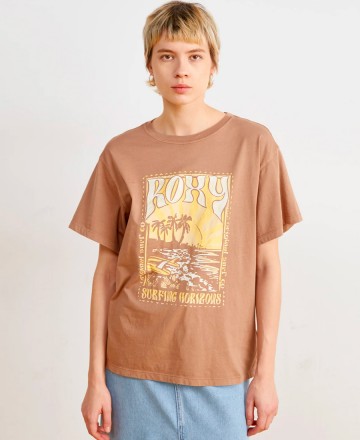 Remera 
Roxy Sunny Oversize Enzyme Wash