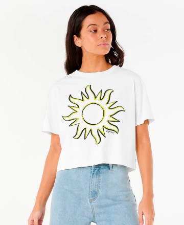 Remera 
Rip Curl Crop Sol