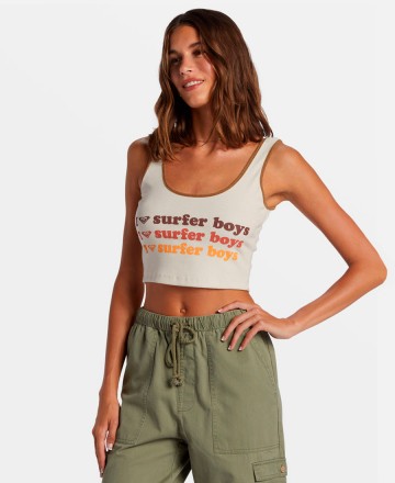 Remera 
Roxy I Heart Surfer Boys Dive In