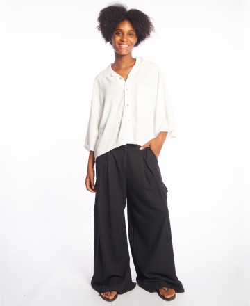 Pantal�n 
Y Tu Quique? Low Cargo Lino