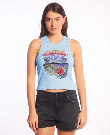 Musculosa 
Rip Curl Pacific Race