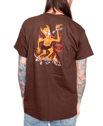 Remera 
Thrasher Burn Int Down