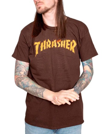 Remera 
Thrasher Burn Int Down