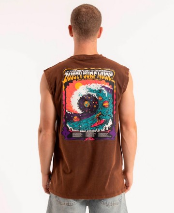 Remera 
Rusty STP Muscle Process