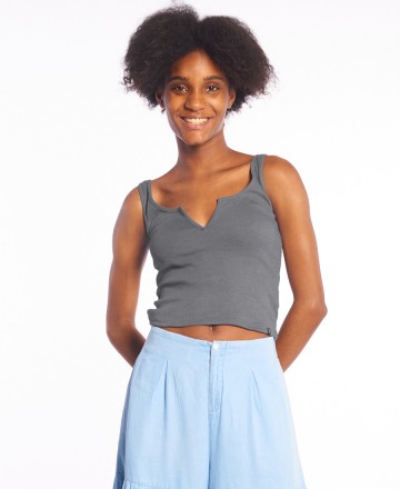 Musculosa
Y Tu Quique? Rib Basic