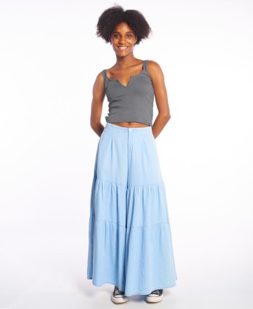 Musculosa
Y Tu Quique? Rib Basic