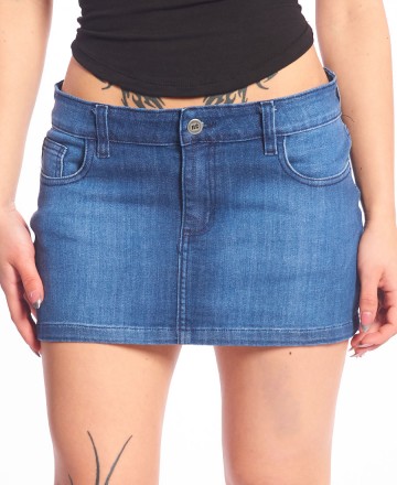 Pollera 
Isabel La Cat�lica Mini Jean Stretch