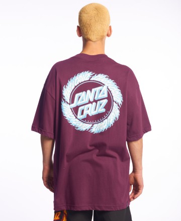 Remera 
Santa Cruz Flame Ringed Dot