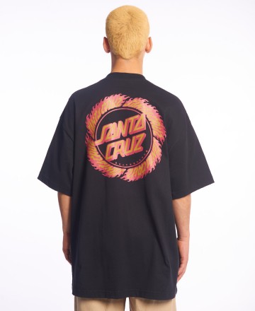 Remera 
Santa Cruz Flame Ringed Dot