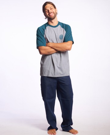Remera 
Rip Curl Raglan Surf