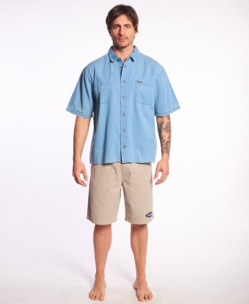 Camisa 
Rip Curl Loose Denim Raw Energy