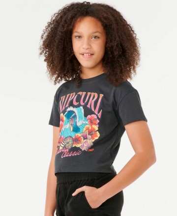 Remera 
Rip Curl Crop Hawaii