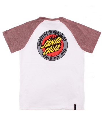 Remera 
Santa Cruz Ringed Screaming Flame