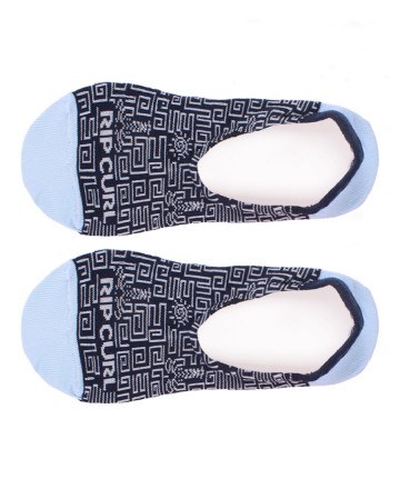Soquetes 
Rip Curl No Show Jacquard X2
