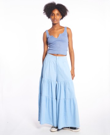 Pantal�n 
Y T� Quique? Hi Palazzo Denim