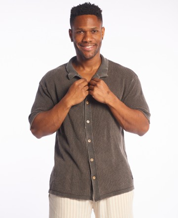 Camisa 
Y Tu Quique? Hawaii Tejido