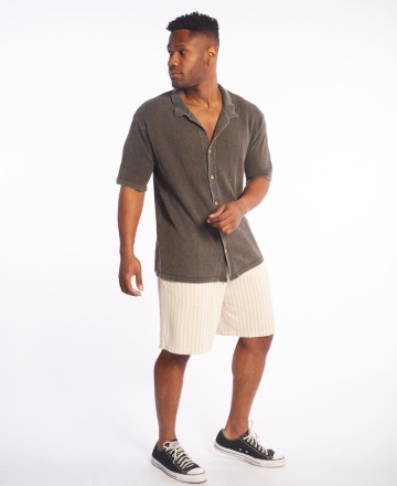 Camisa 
Y Tu Quique? Hawaii Tejido