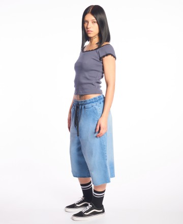 Bermuda 
Isabel La Cat�lica Denim Trash