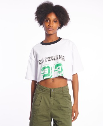 Remera 
Y T� Quique? Boxy Crop