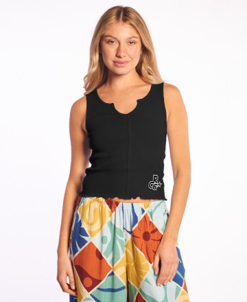 Musculosa 
Rip Curl Textured Ribb