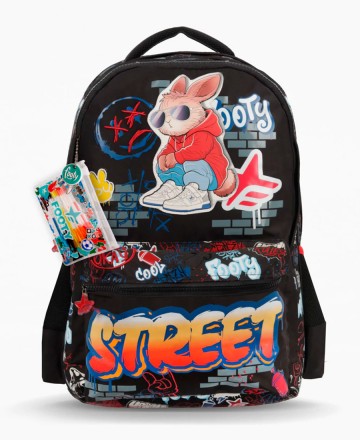 Mochila 
Footy Street Negro18