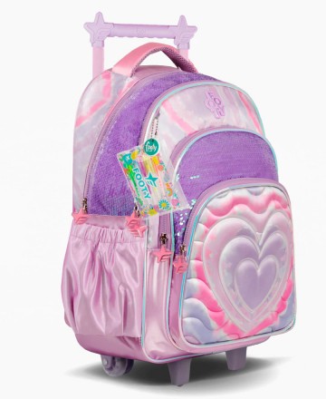 Mochila 
Footy Dye Heart Lila18