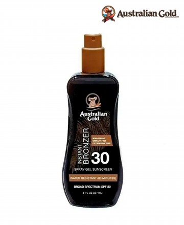 Bronceador 
Australian Gold Spray Gel Bronzer FPS 30