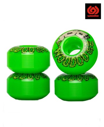 Ruedas
Woodoo Mucus Neon 53mm